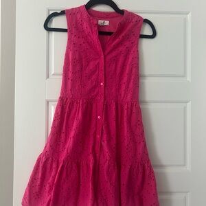 Japna Fuchsia Sleeveless Dress (women’s)